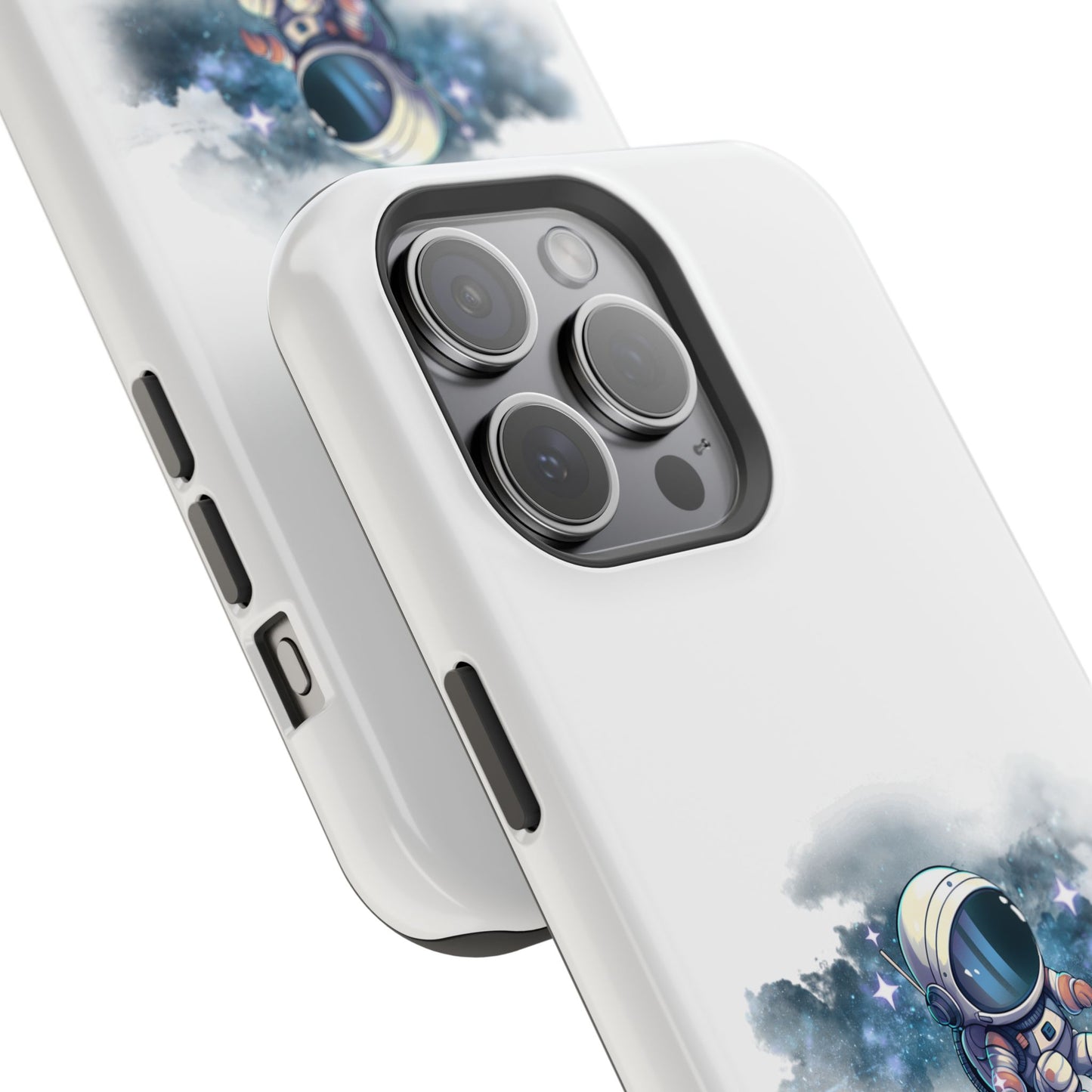 Astronaut Phone Case - "Houston, Please Call My Mom" Impact-Resistant Cover for Space Lovers