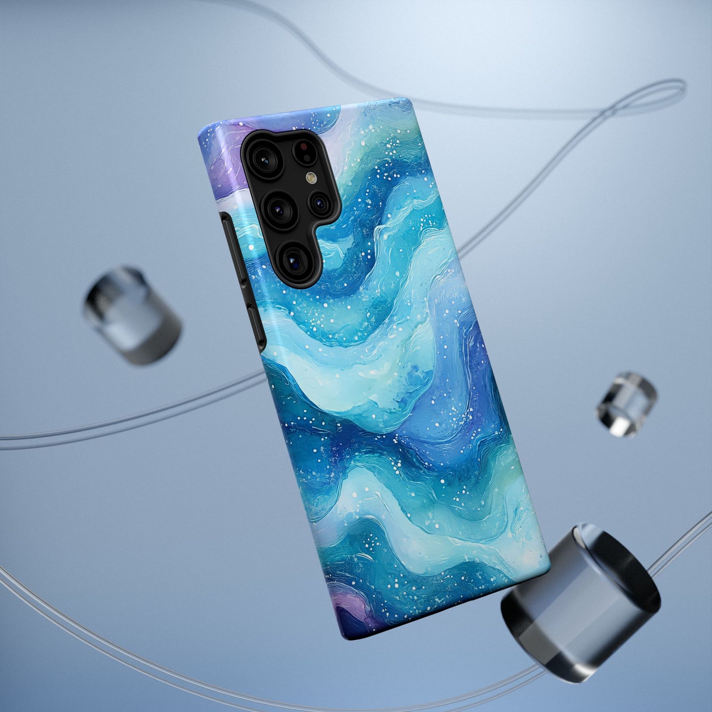 Ocean Wave Impact-Resistant Phone Case - Stylish and Durable Design
