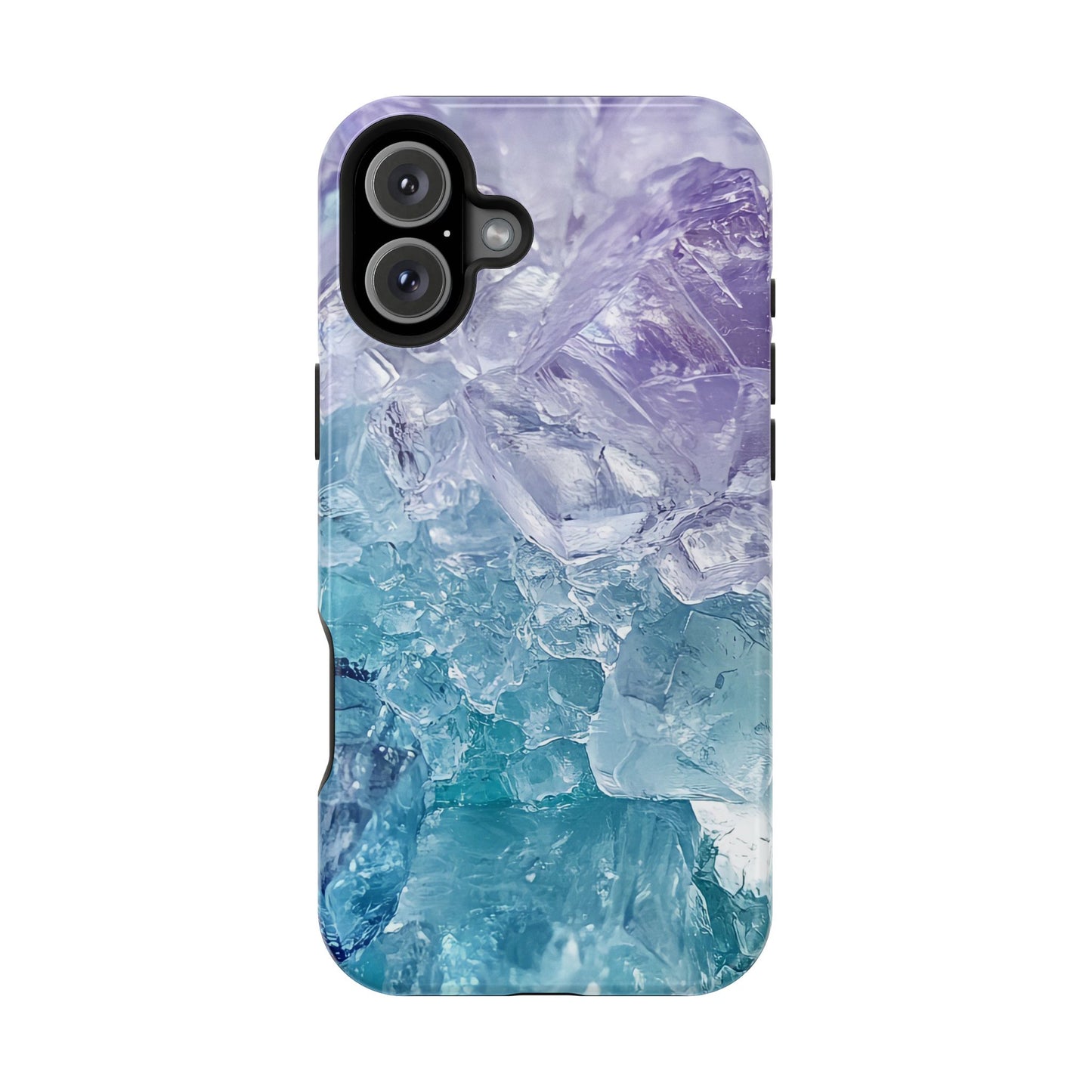 Crystal-Patterned Impact-Resistant Phone Case | Stylish Protection for Adventurers