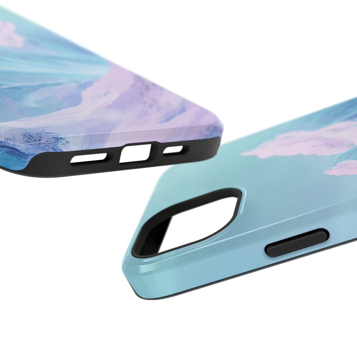 Mountain Landscape Phone Case - Impact-Resistant Protection for Nature Lovers