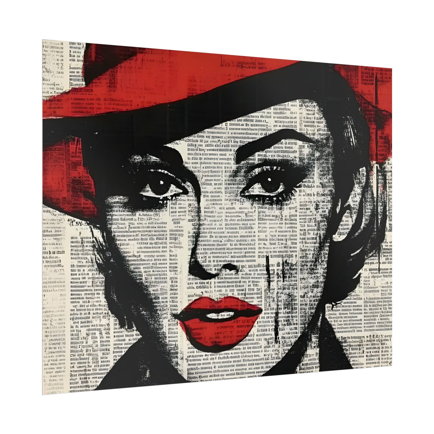 Retro Pop Culture Poster 3- Fashion Inspiration, Retro Wall Art