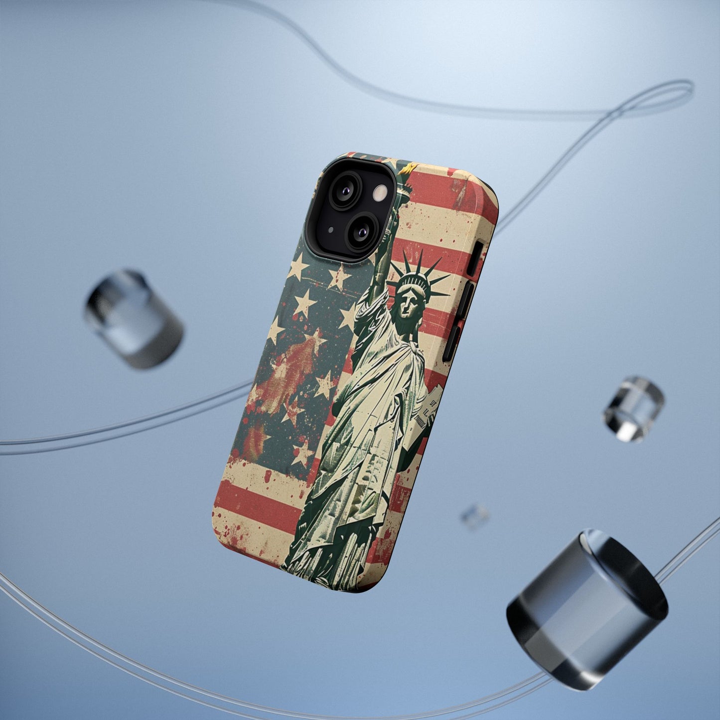 Liberty-Inspired Phone Case - Patriotic Design