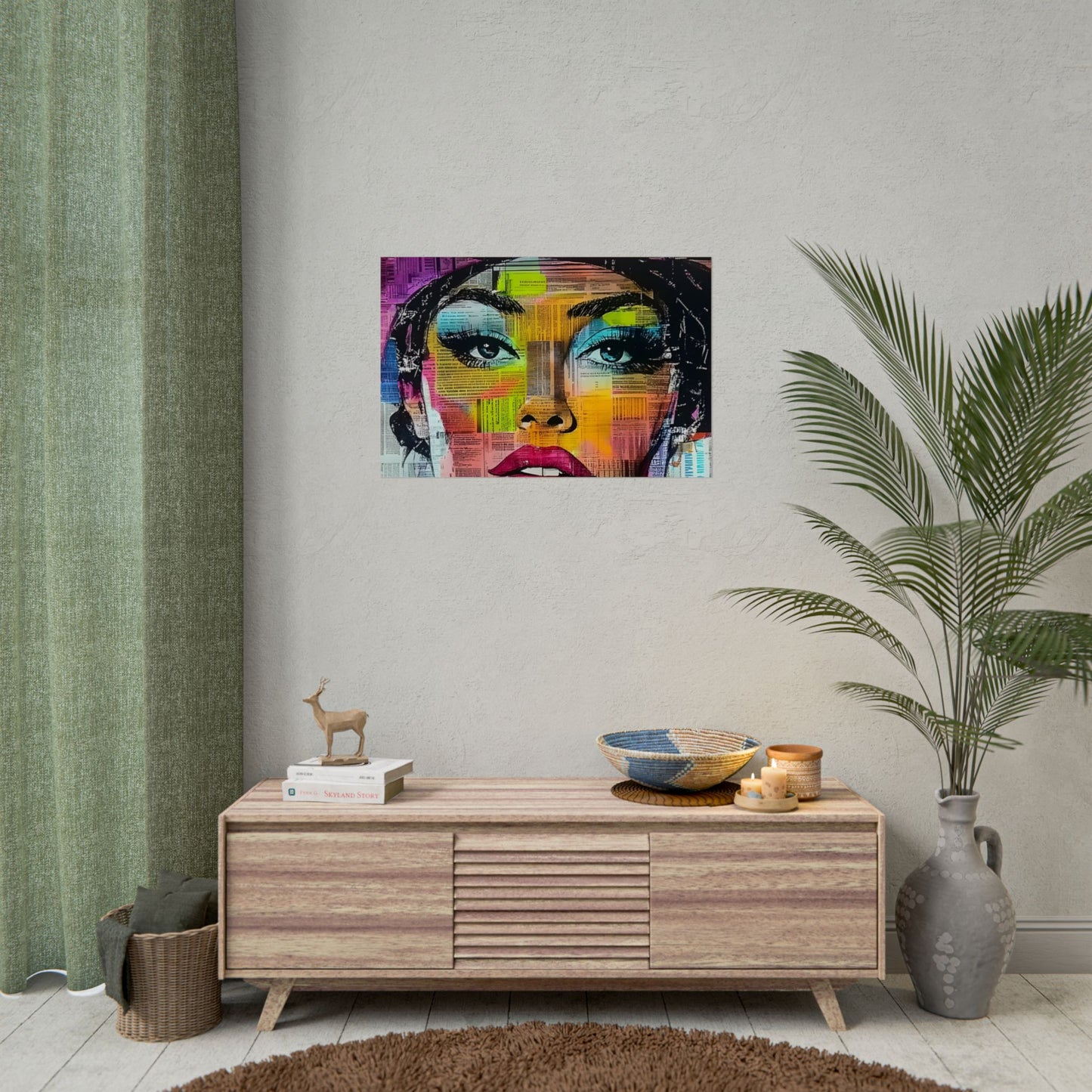 Retro Pop Culture Woman 9 - Wall Art, Retro Art