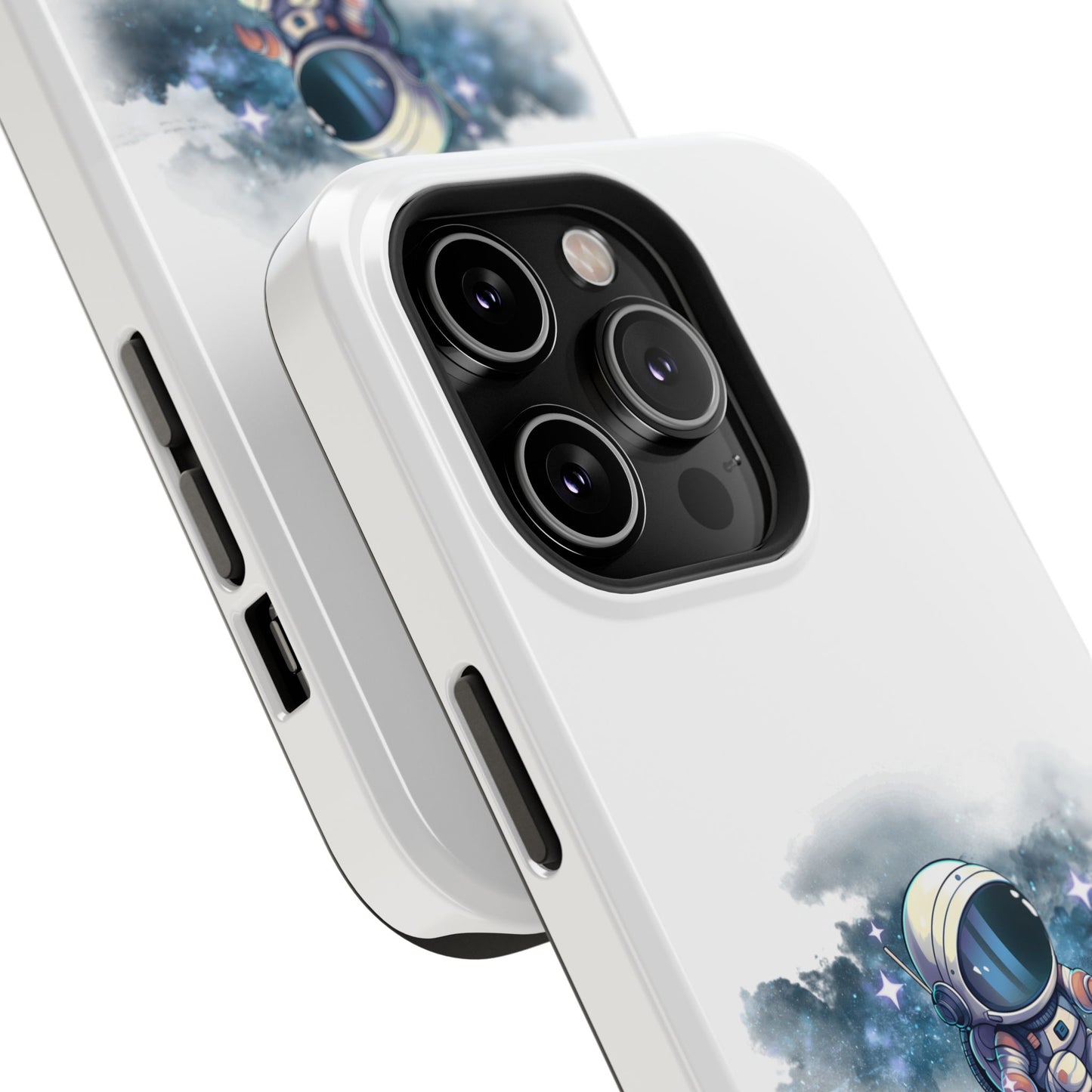 Astronaut Phone Case - "Houston, Please Call My Mom" Impact-Resistant Cover for Space Lovers