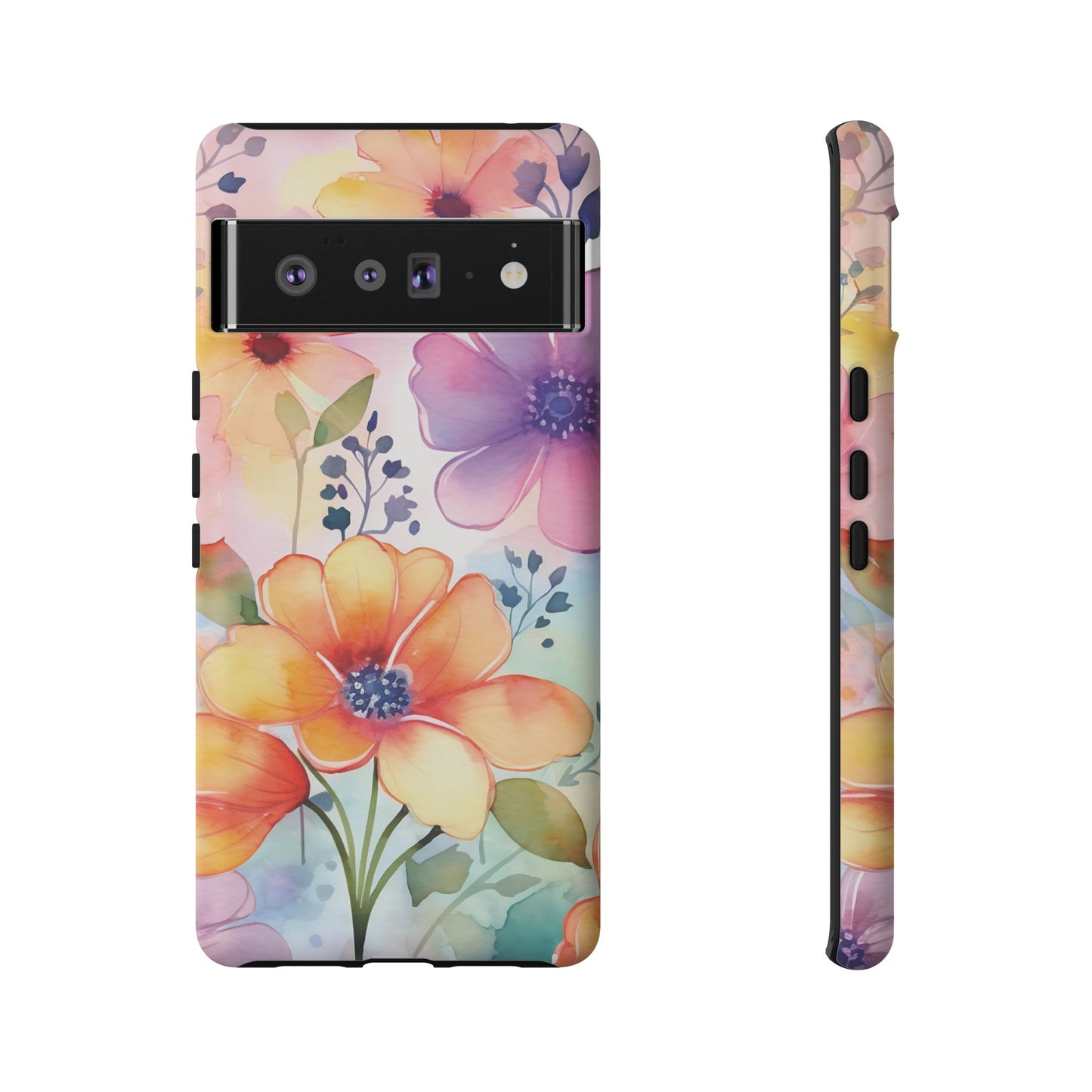 Floral Tough Case for Google Pixel- theme 1
