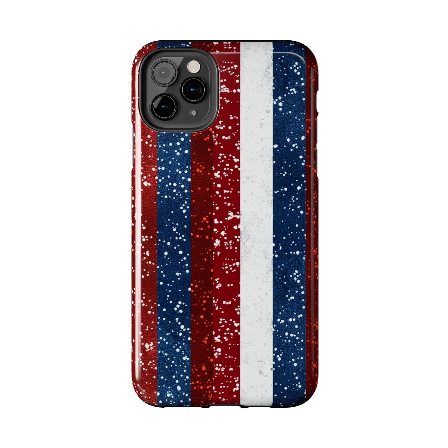 Patriotic Glitter Tough Phone Case