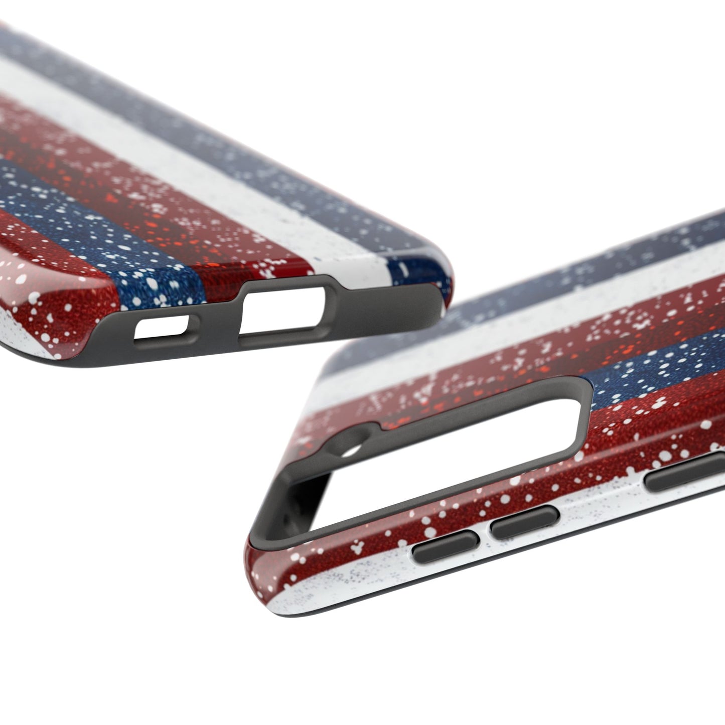 Patriotic Glitter Tough Phone Case