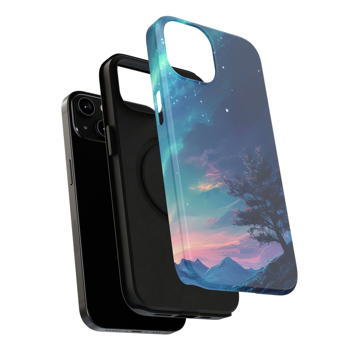 Stunning Galaxy Tree Impact-Resistant Phone Case