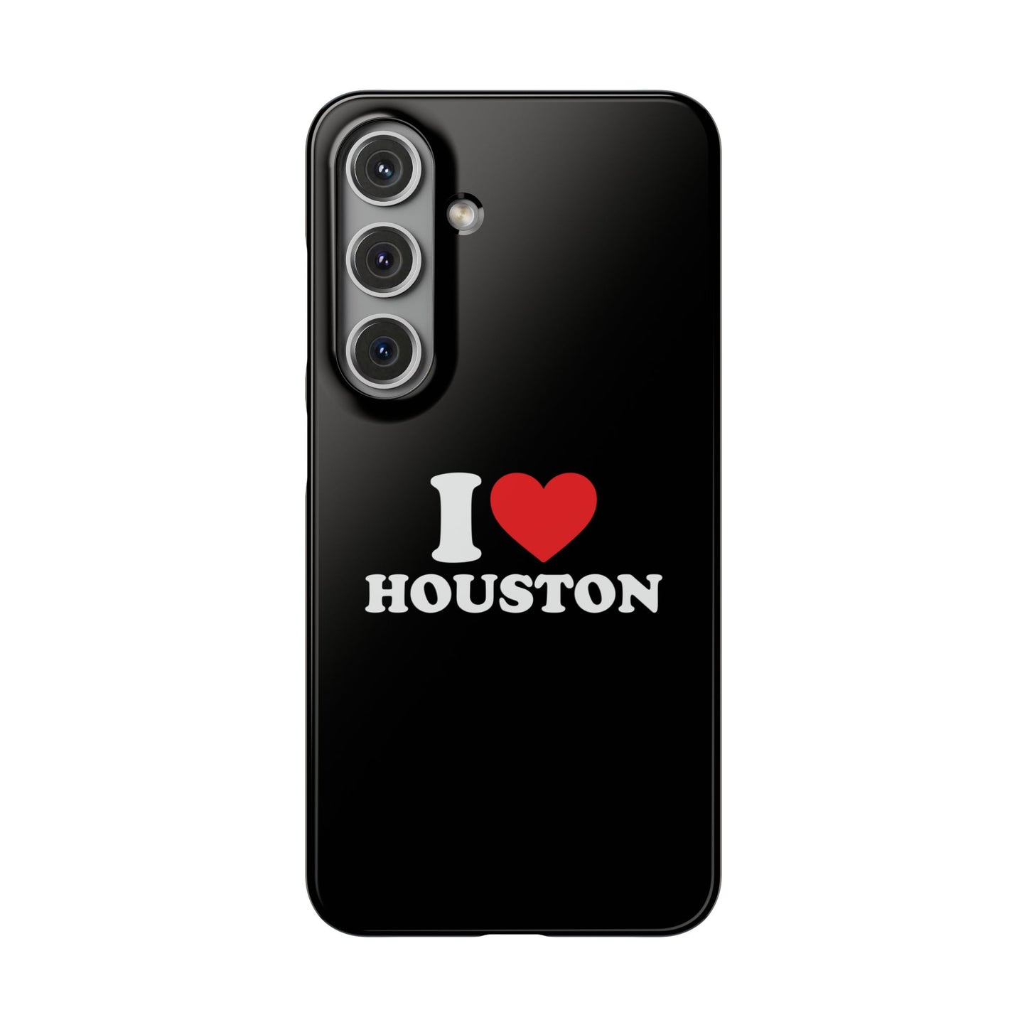 I Love Houston Snap Case Phone Cover