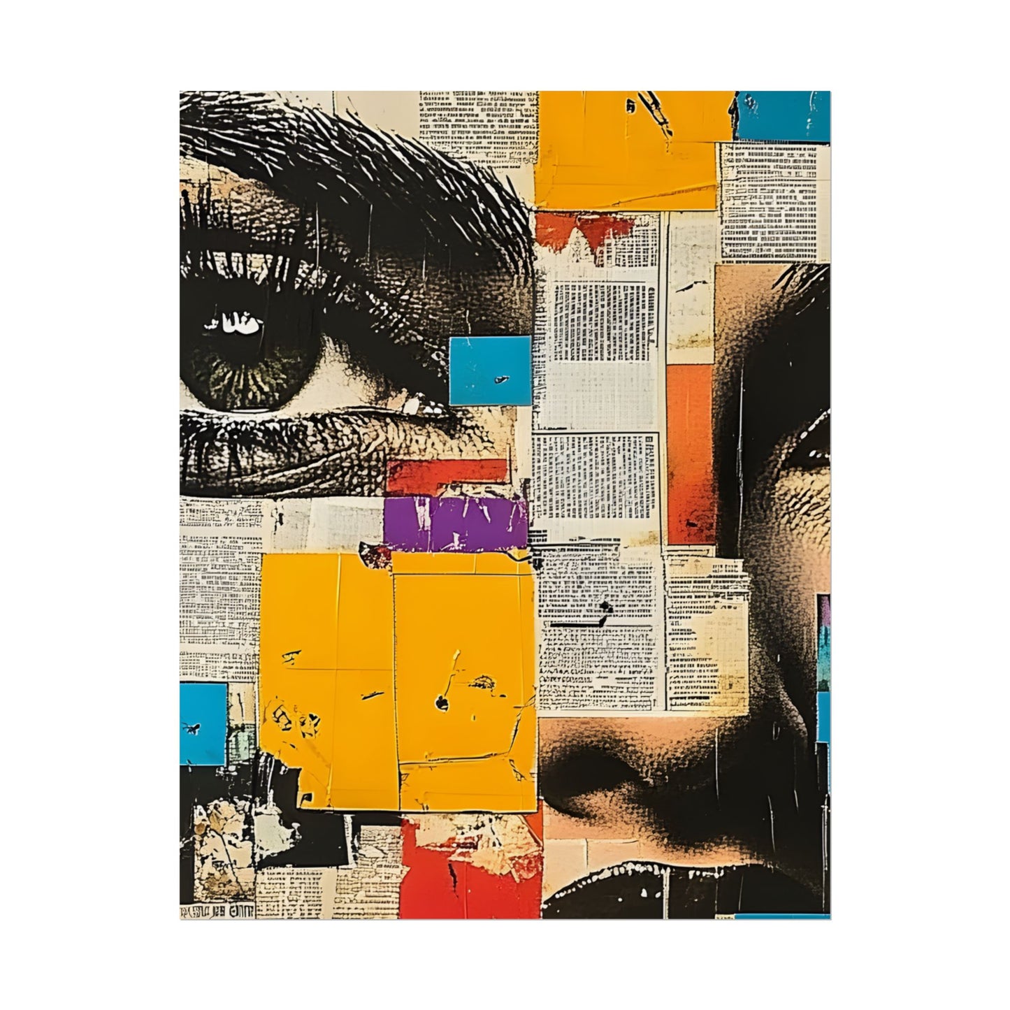 Wall Art Poster - Retro Pop Culture Woman 15