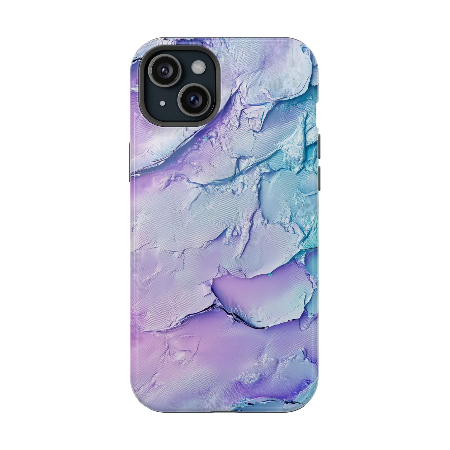 Vibrant Impact-Resistant Phone Case - Colorful Texture Design