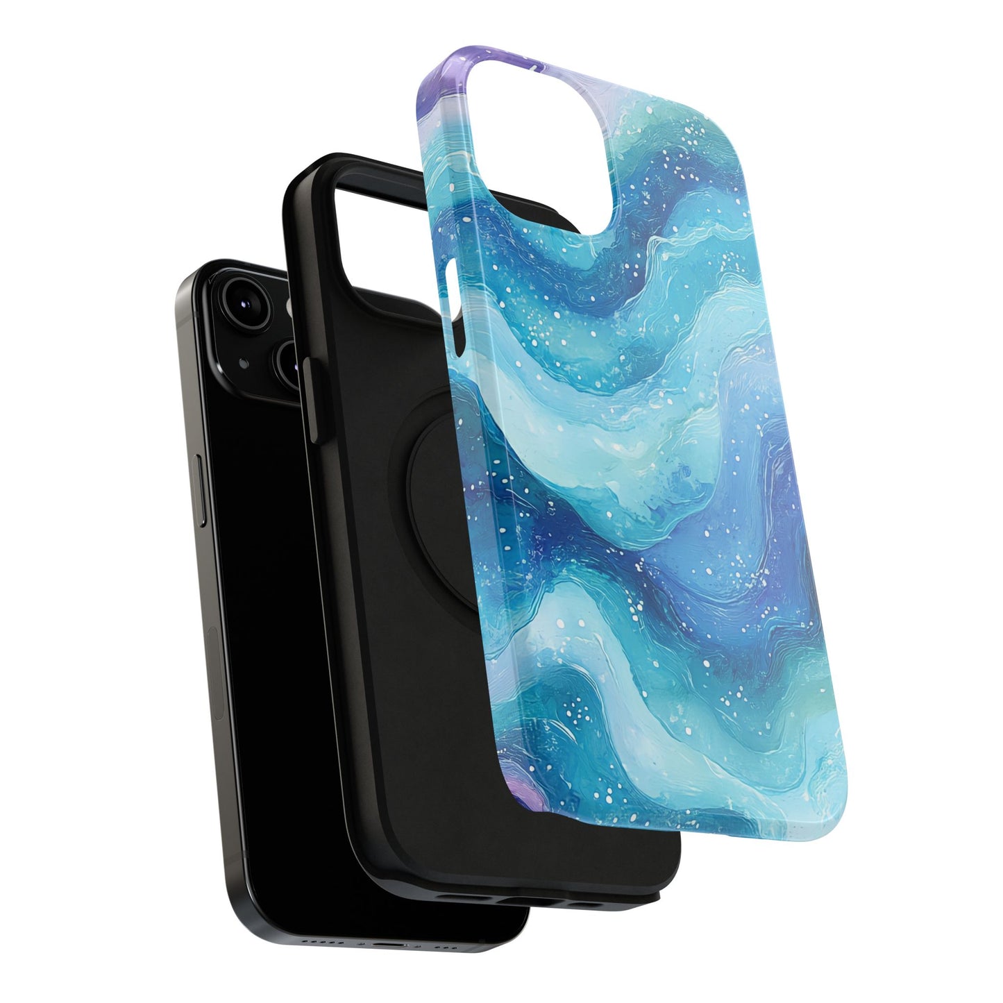 Ocean Wave Impact-Resistant Phone Case - Stylish and Durable Design