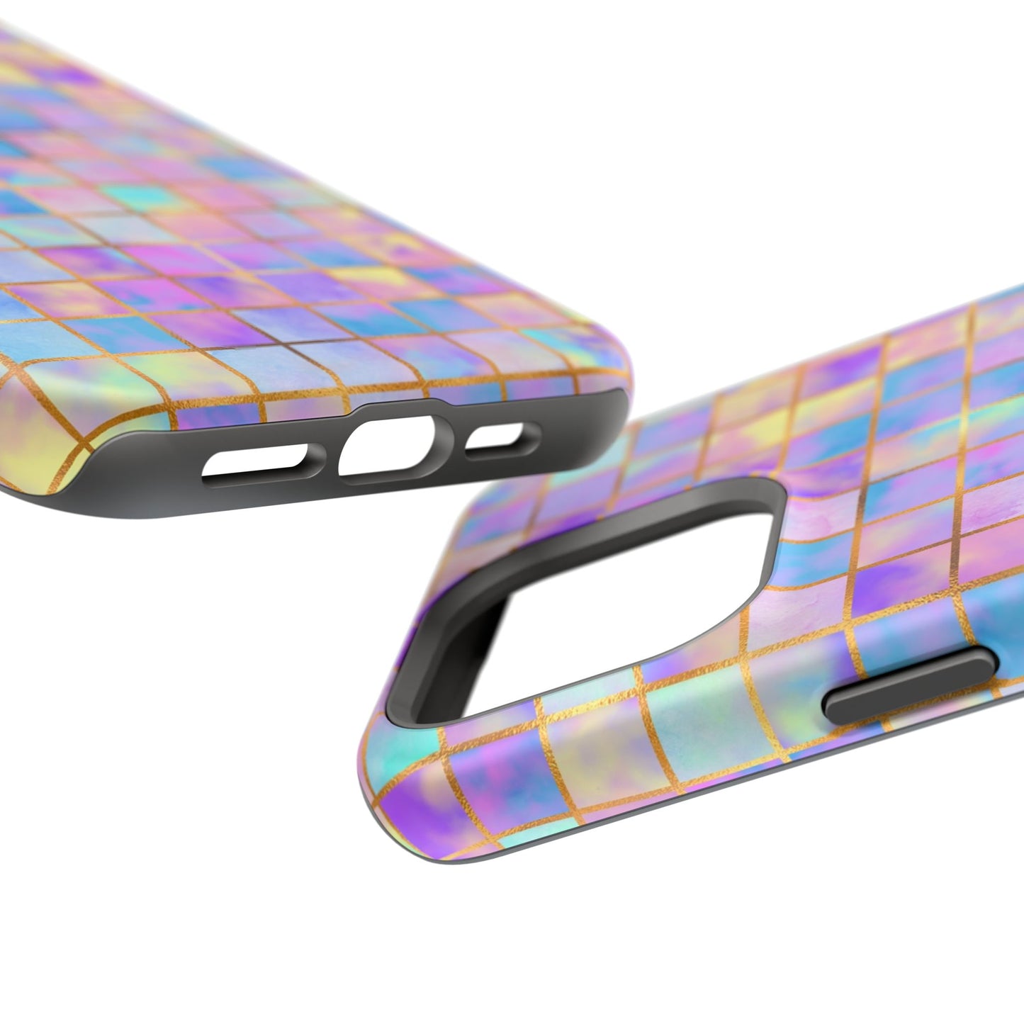 Colorful Mosaic Impact-Resistant Phone Case
