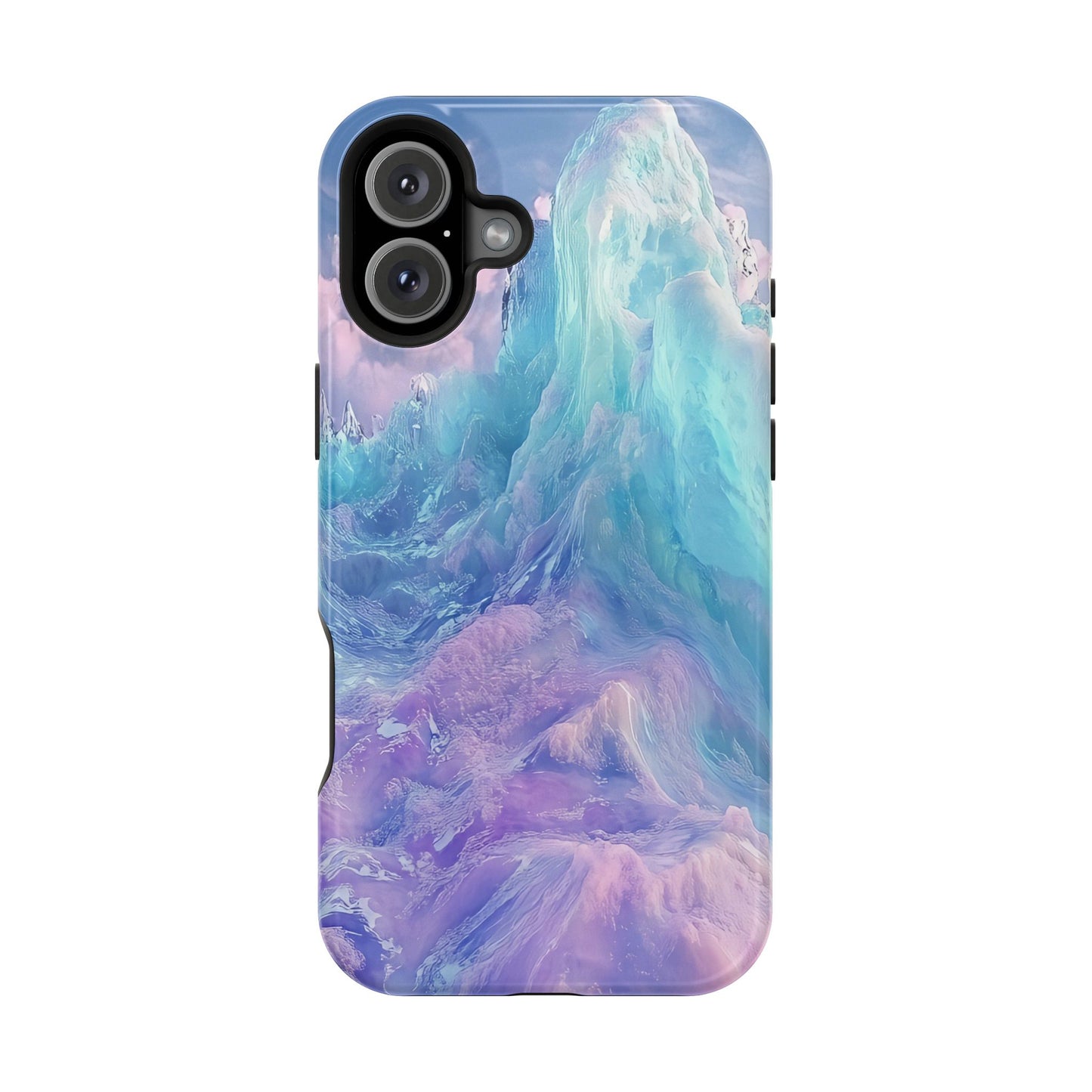 Phone Case - Colorful Abstract Waves Design