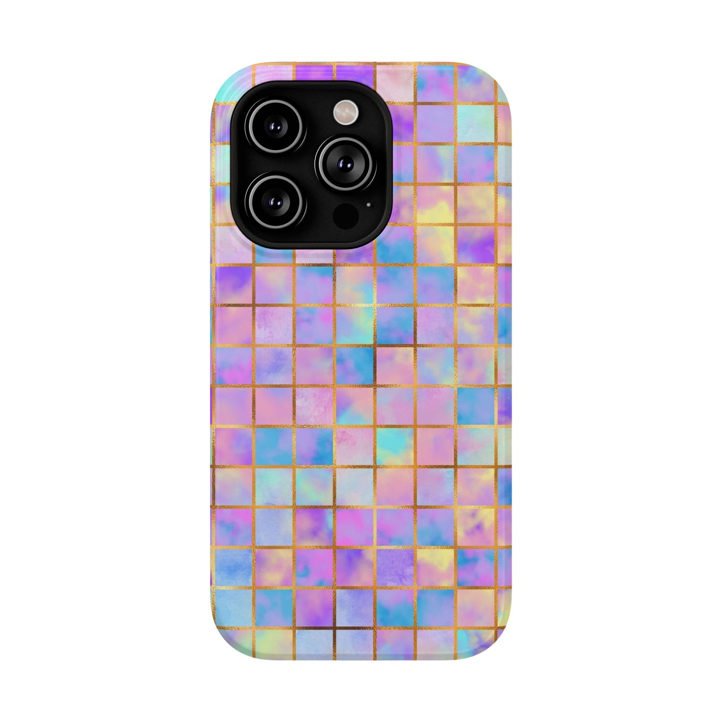Colorful Mosaic Impact-Resistant Phone Case