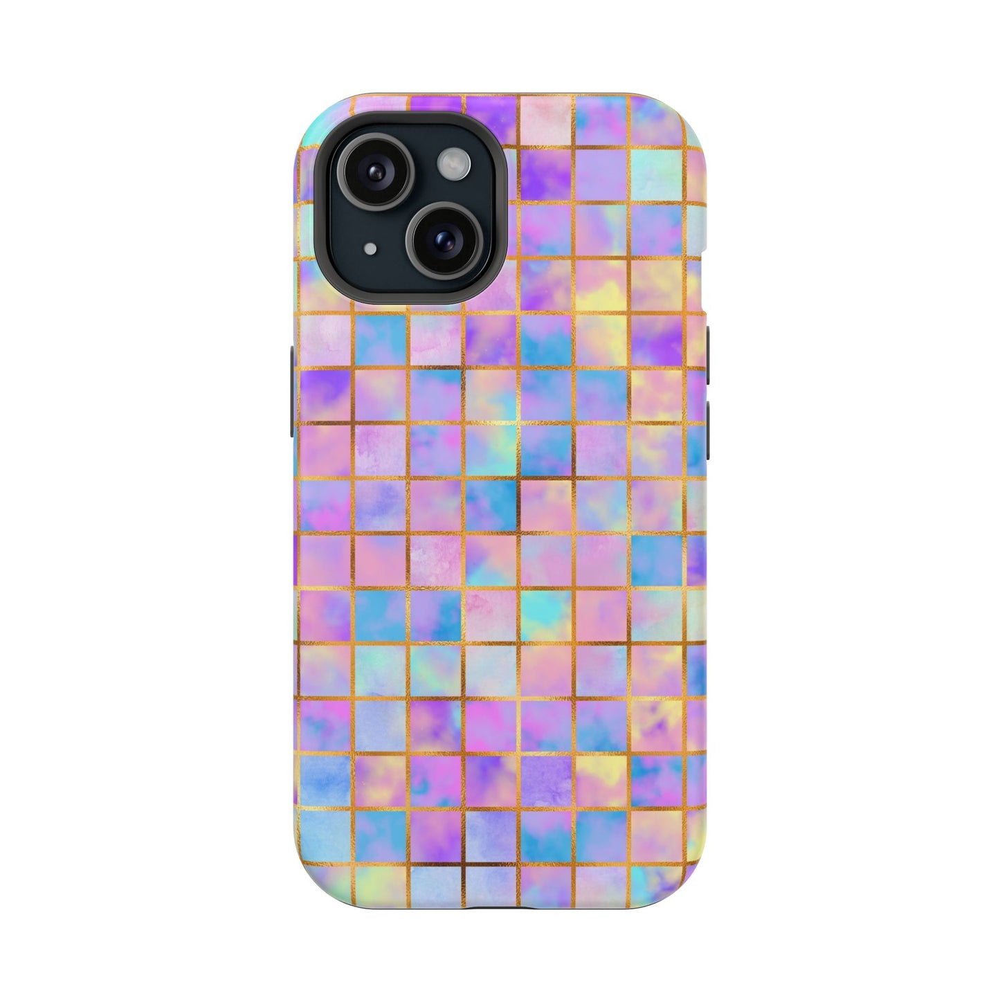 Colorful Mosaic Impact-Resistant Phone Case