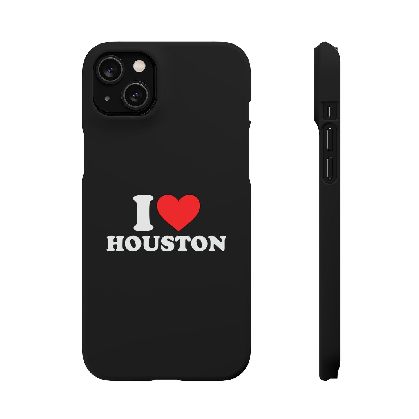 I Love Houston Snap Case Phone Cover
