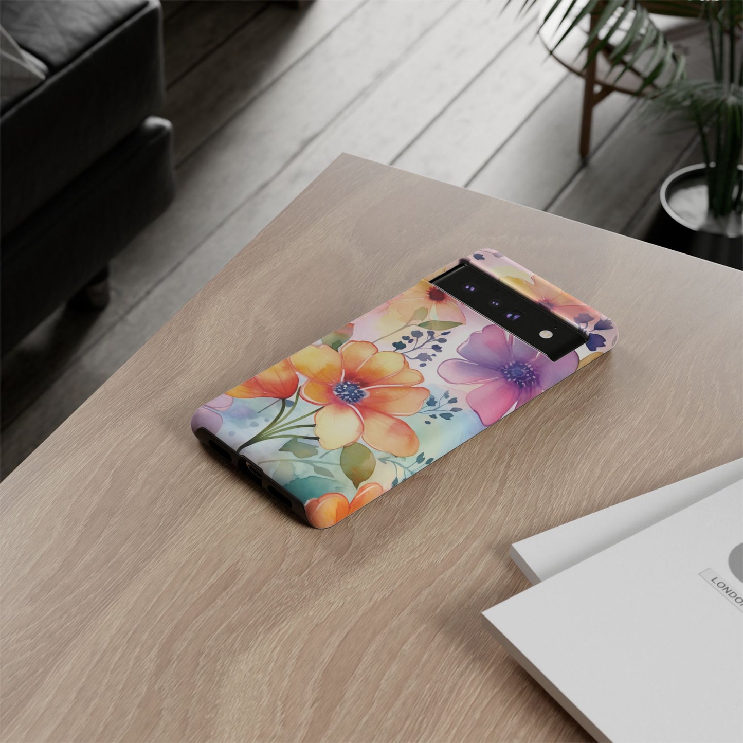 Floral Tough Case for Google Pixel- theme 1