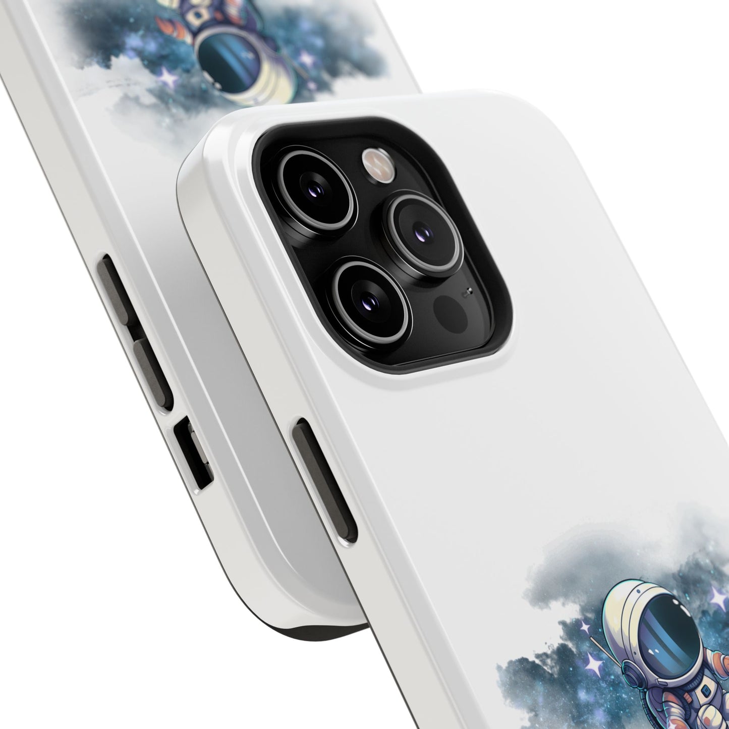 Astronaut Phone Case - "Houston, Please Call My Mom" Impact-Resistant Cover for Space Lovers