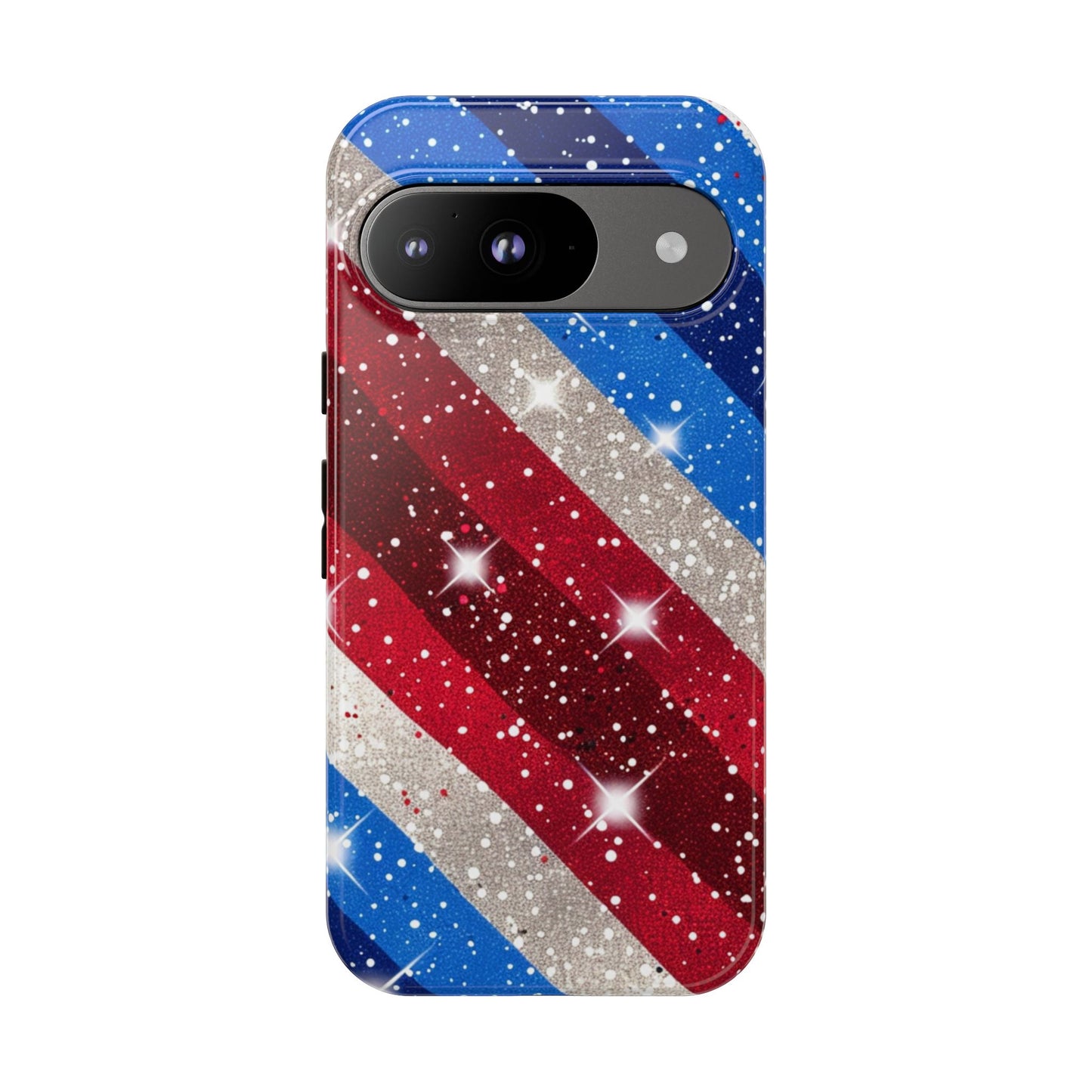 Glittery Patriotic Phone Case - Tough Cases