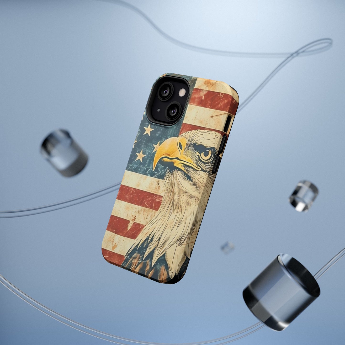 Eagle American Flag Phone Case