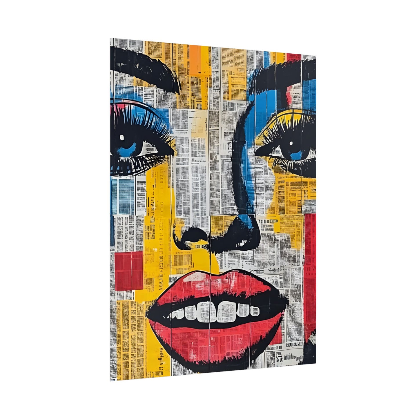 Poster Wall Art - Retro Pop Culture Woman 18 Comic Book Style
