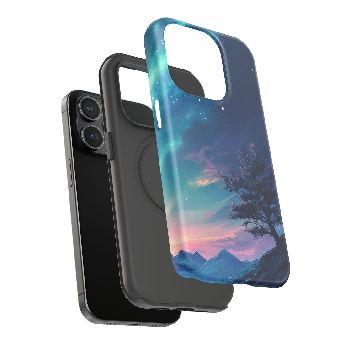 Stunning Galaxy Tree Impact-Resistant Phone Case