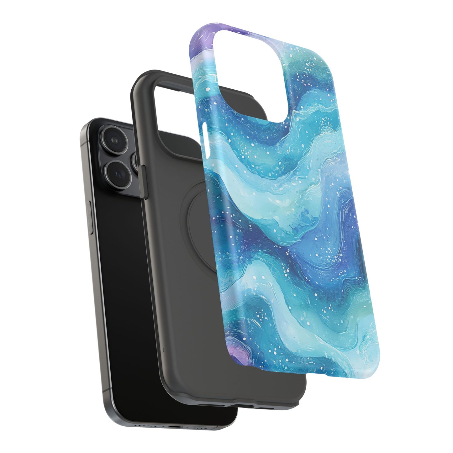 Ocean Wave Impact-Resistant Phone Case - Stylish and Durable Design