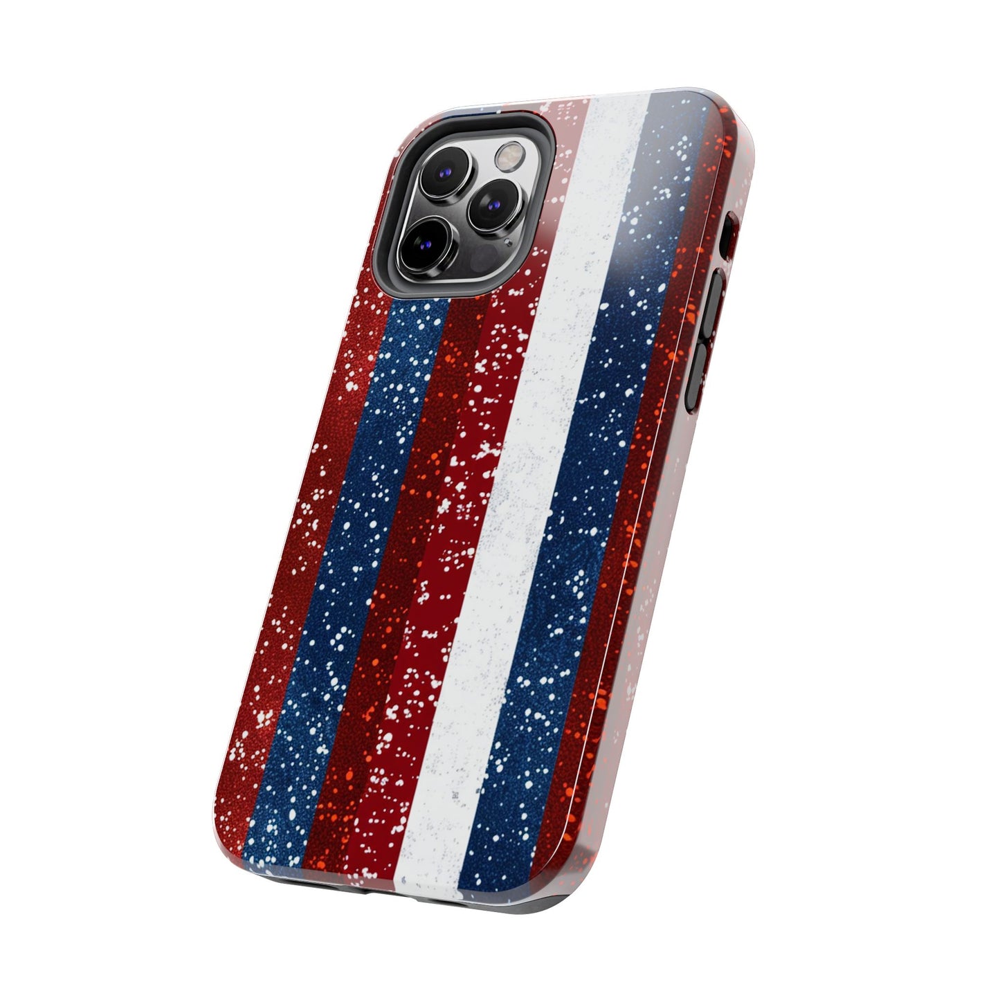 Patriotic Glitter Tough Phone Case