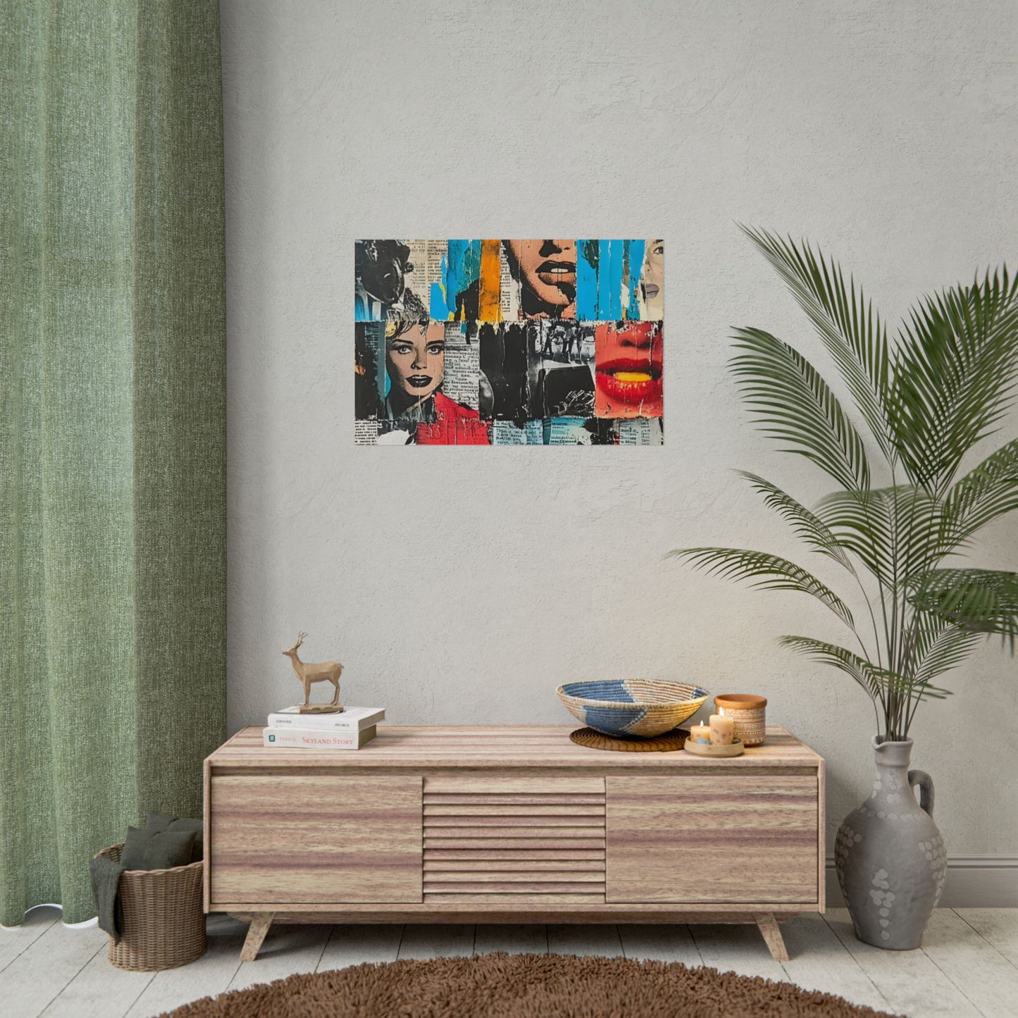Retro Pop Culture Girl 7 - wall art