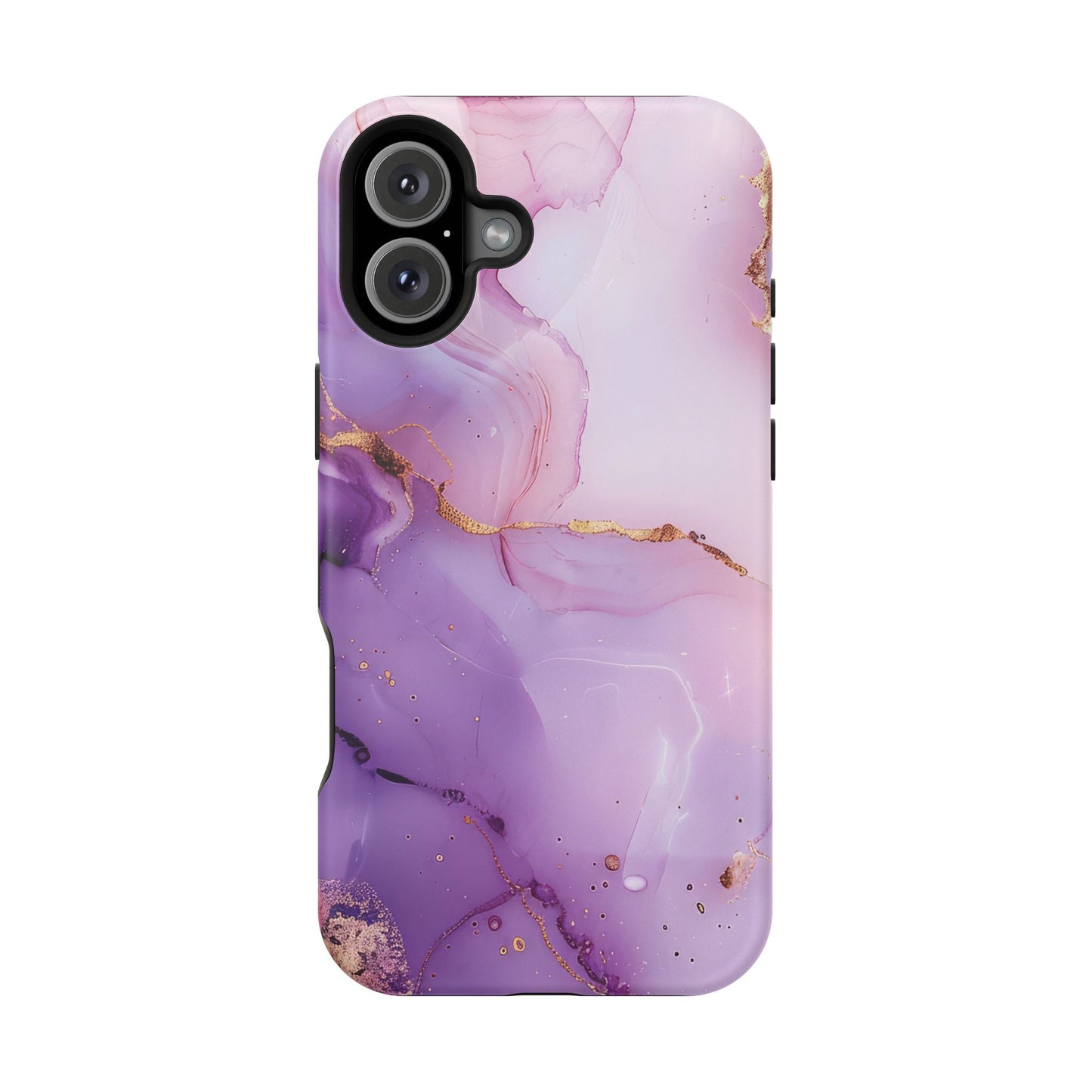 Elegant Purple Marble iPhone Case