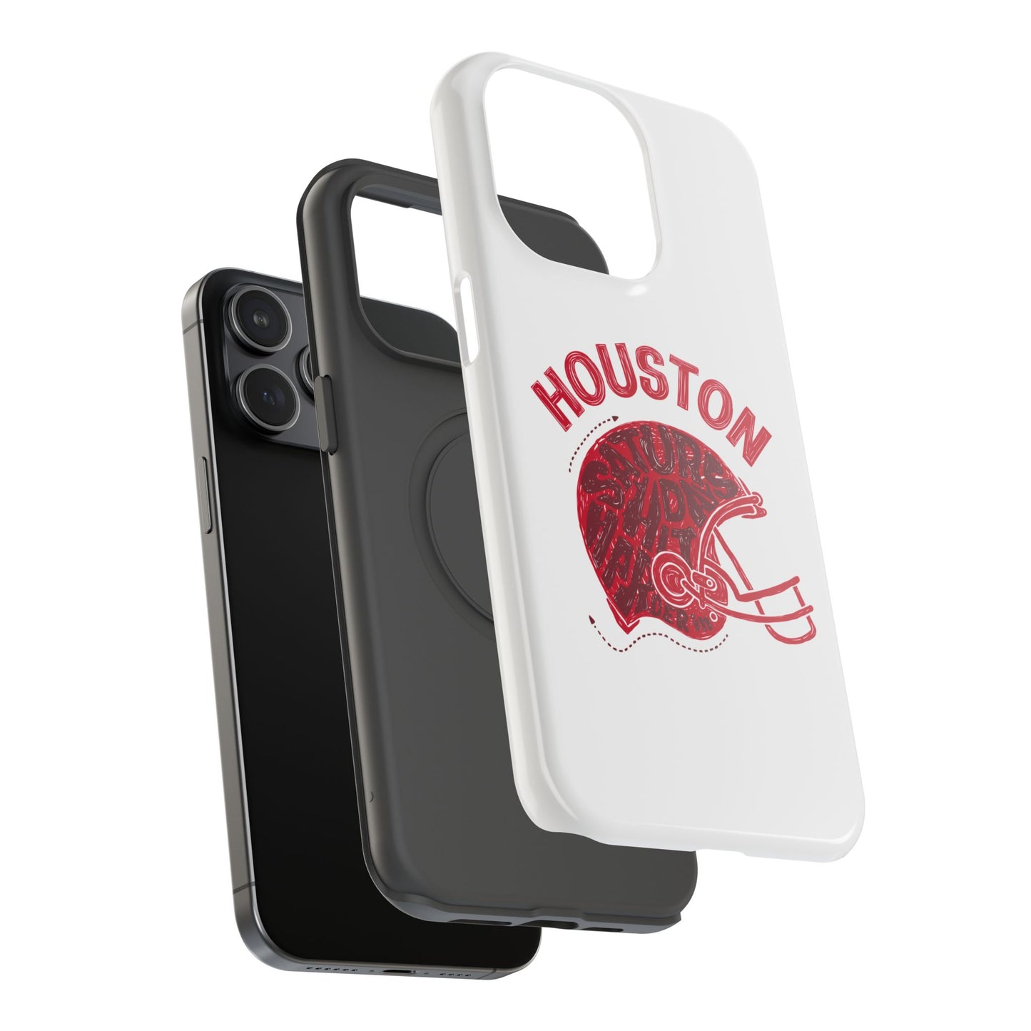 Houston Football Impact-Resistant Phone Case - Durable Design for Fans
