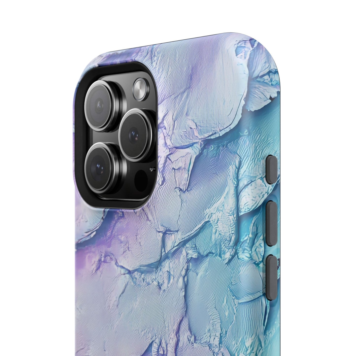 Vibrant Impact-Resistant Phone Case - Colorful Texture Design