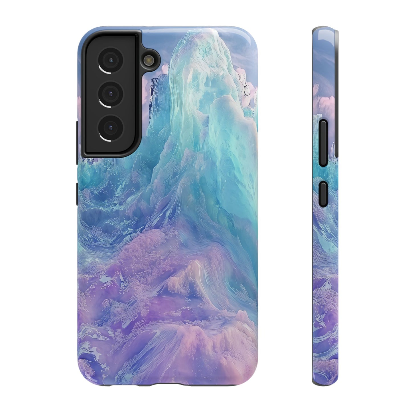 Phone Case - Colorful Abstract Waves Design