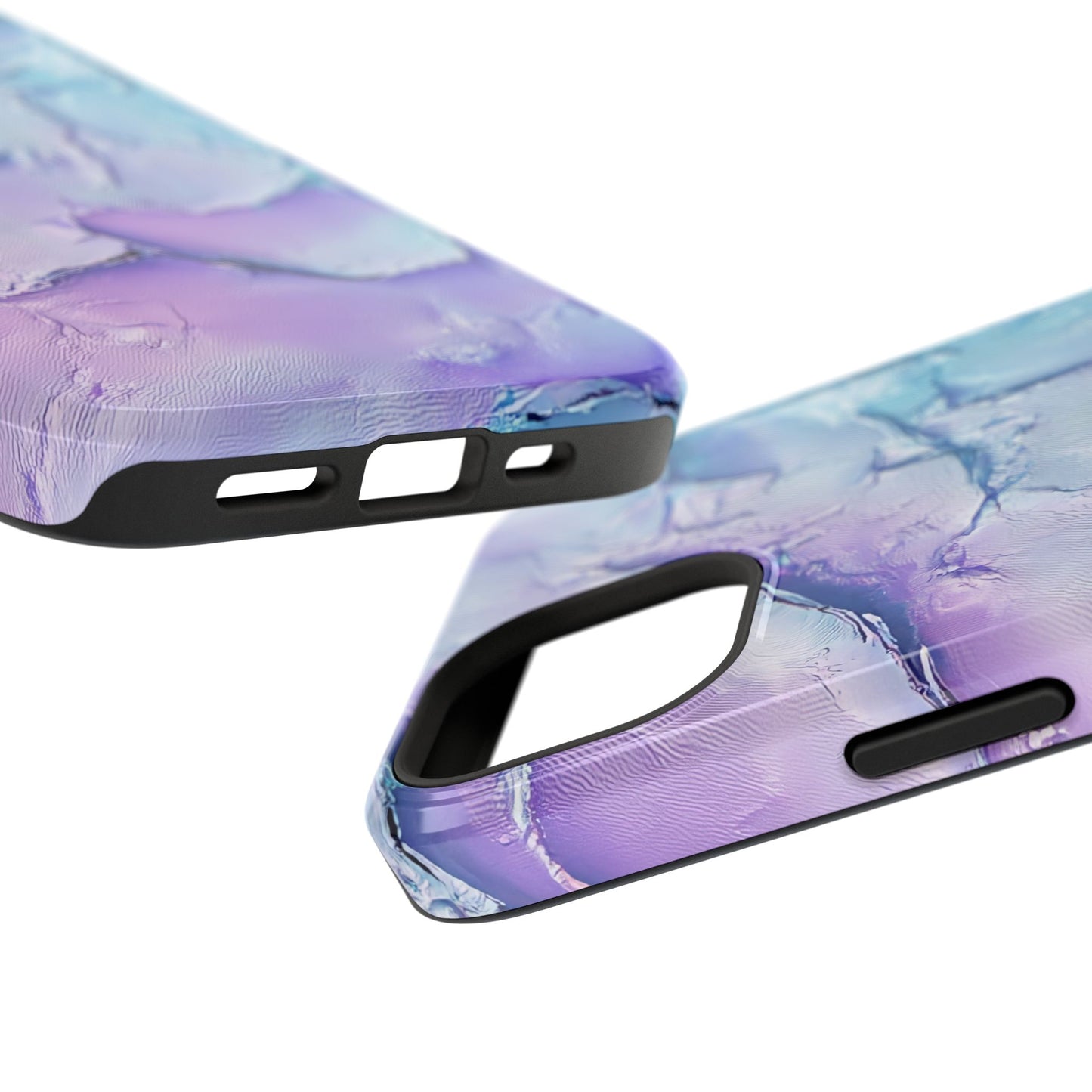 Vibrant Impact-Resistant Phone Case - Colorful Texture Design