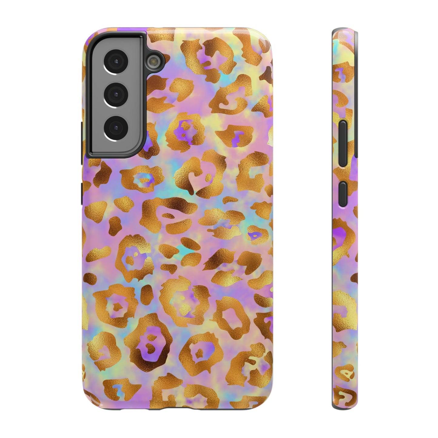 Leopard Print Impact-Resistant Phone Case