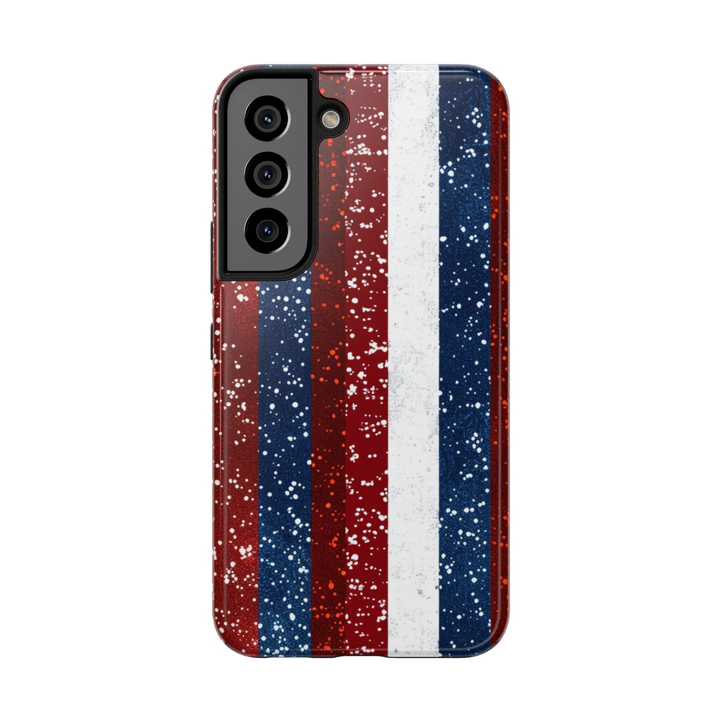 Patriotic Glitter Tough Phone Case