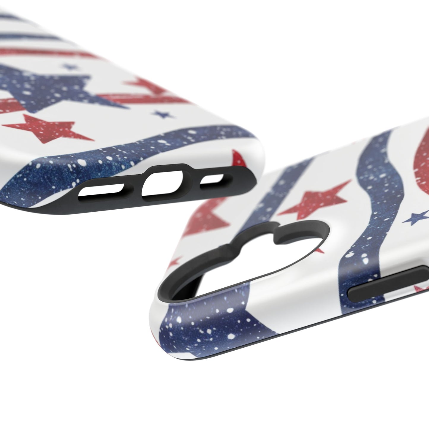 Stars & Stripes Design Impact-Resistant Phone Case