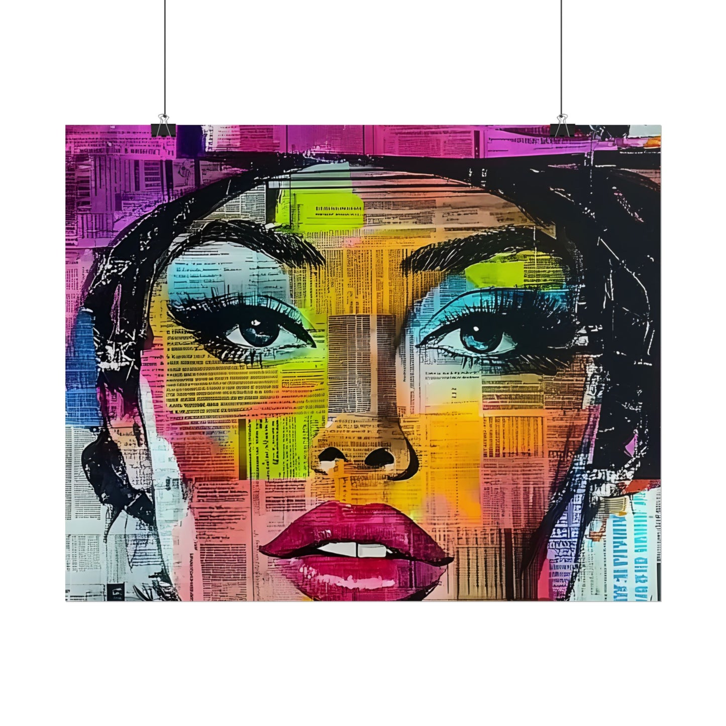 Retro Pop Culture Woman 9 - Wall Art, Retro Art