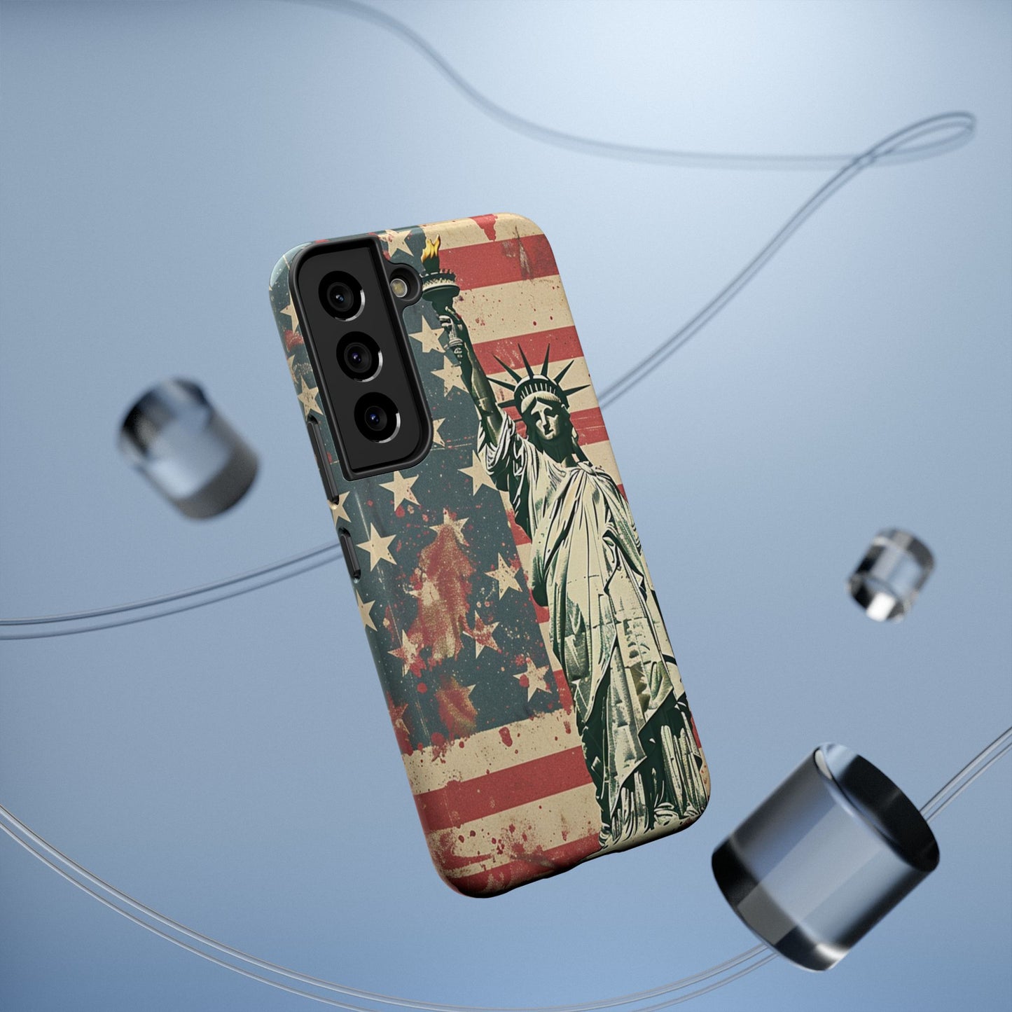 Liberty-Inspired Phone Case - Patriotic Design