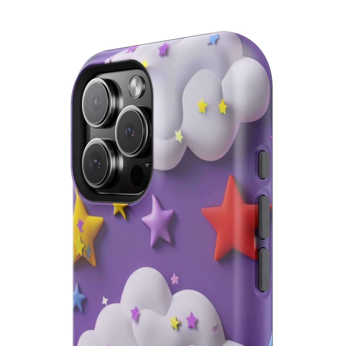 Colorful Cloud & Star Phone Case