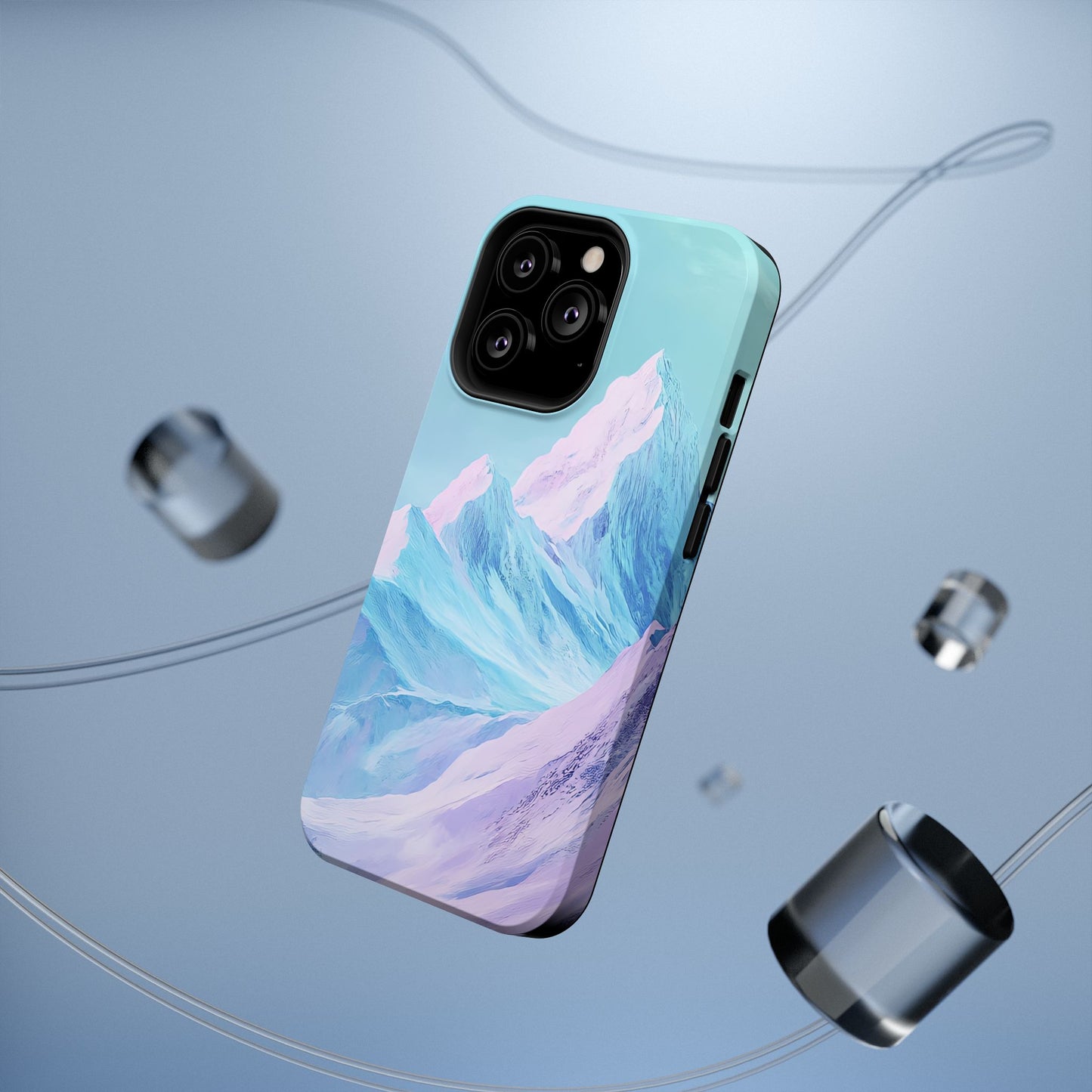Mountain Landscape Phone Case - Impact-Resistant Protection for Nature Lovers