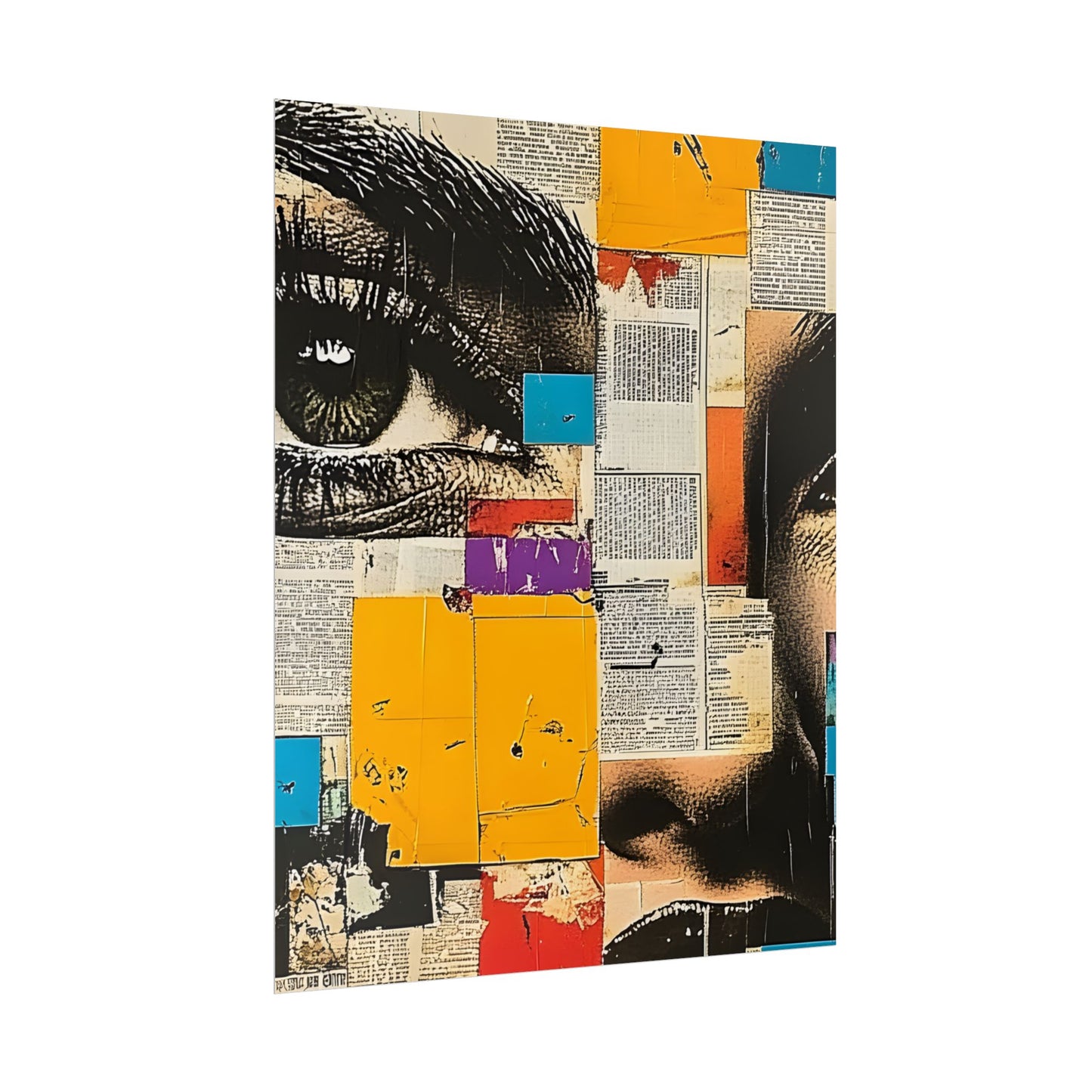 Wall Art Poster - Retro Pop Culture Woman 15