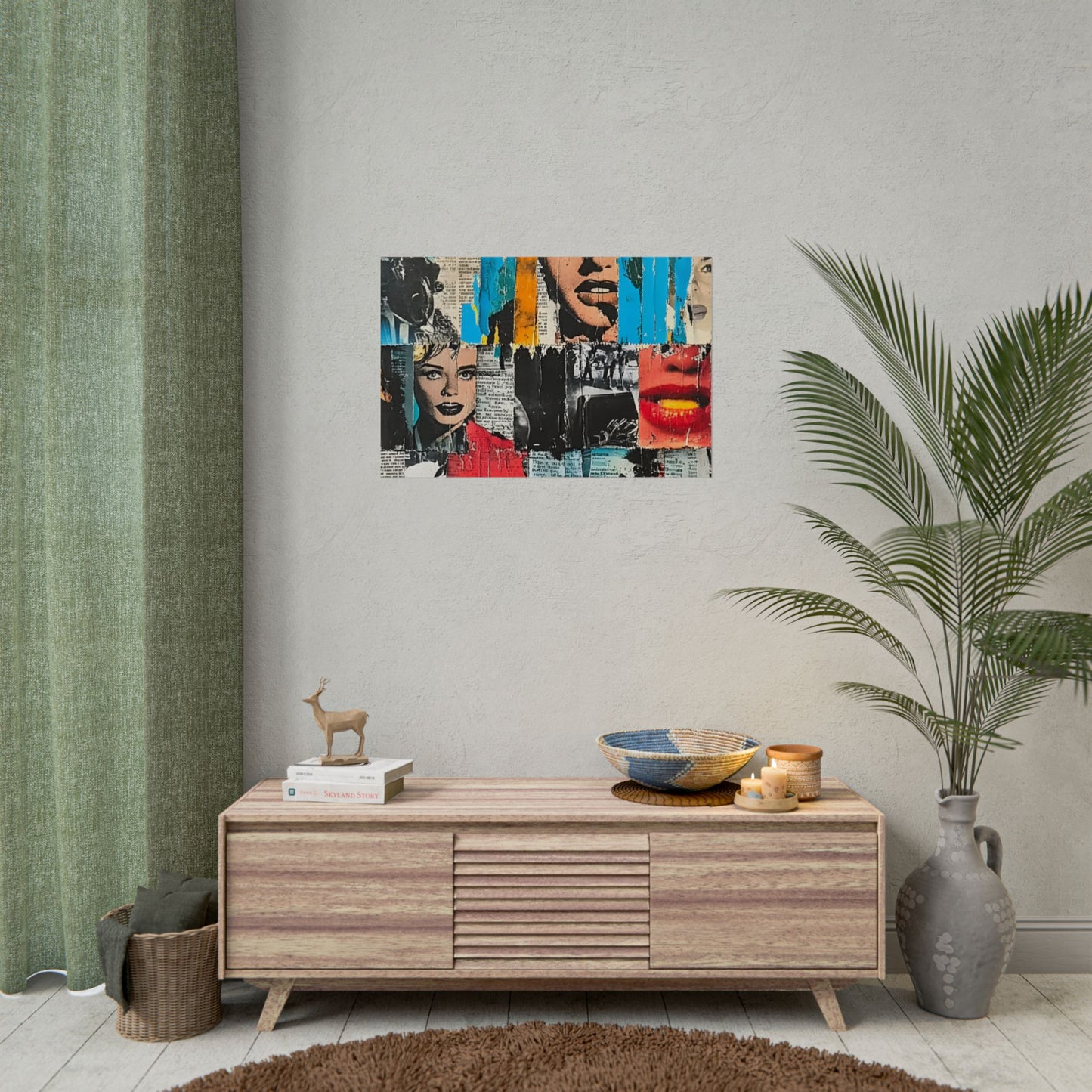 Retro Pop Culture Girl 7 - wall art