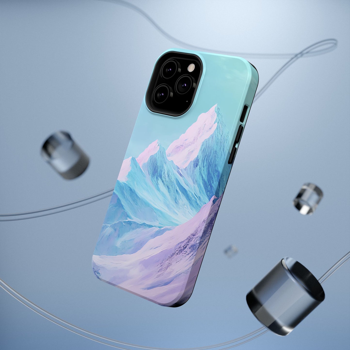 Mountain Landscape Phone Case - Impact-Resistant Protection for Nature Lovers