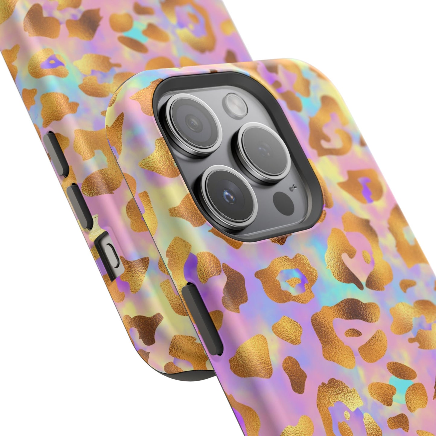 Leopard Print Impact-Resistant Phone Case