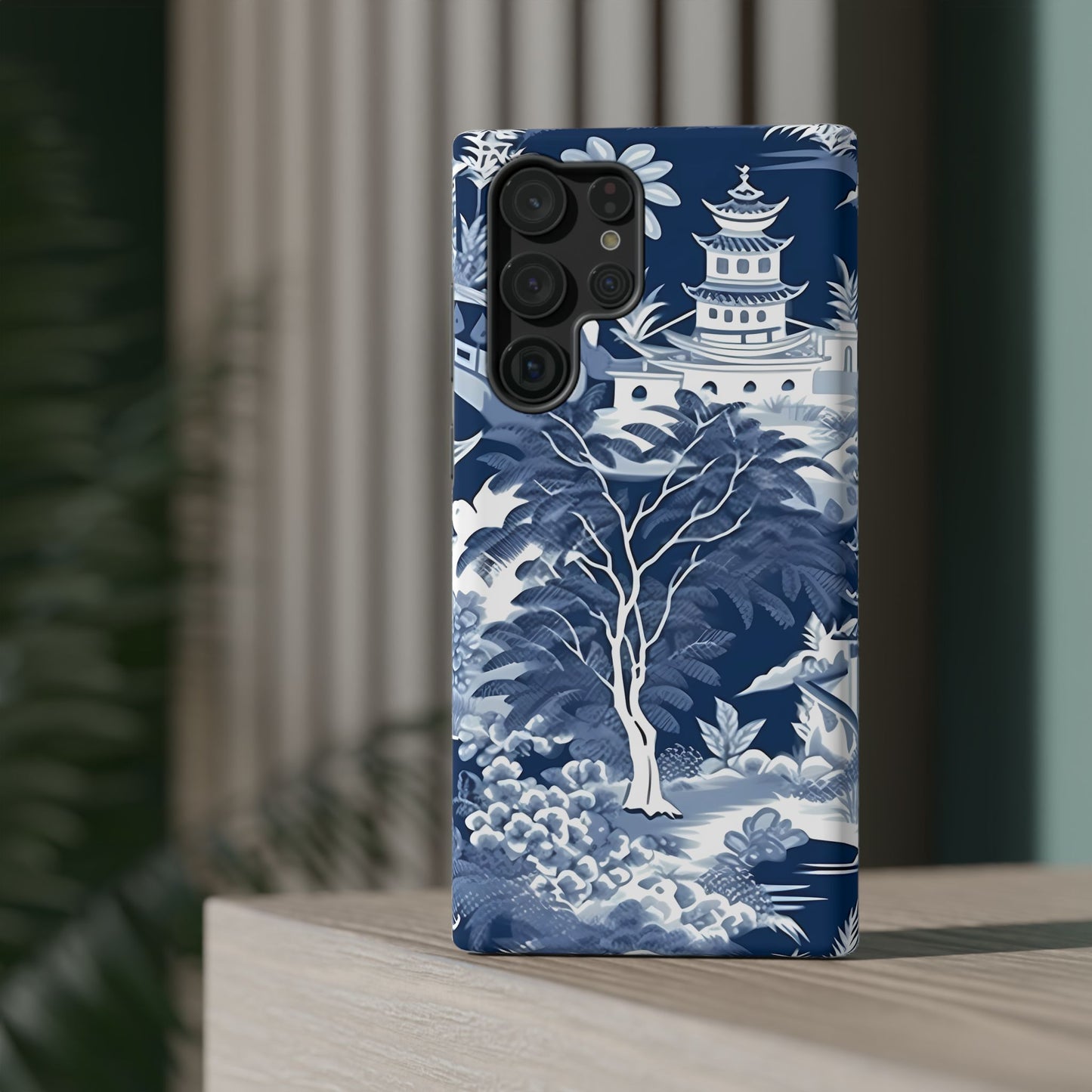 Elegant Blue Landscape Phone Case