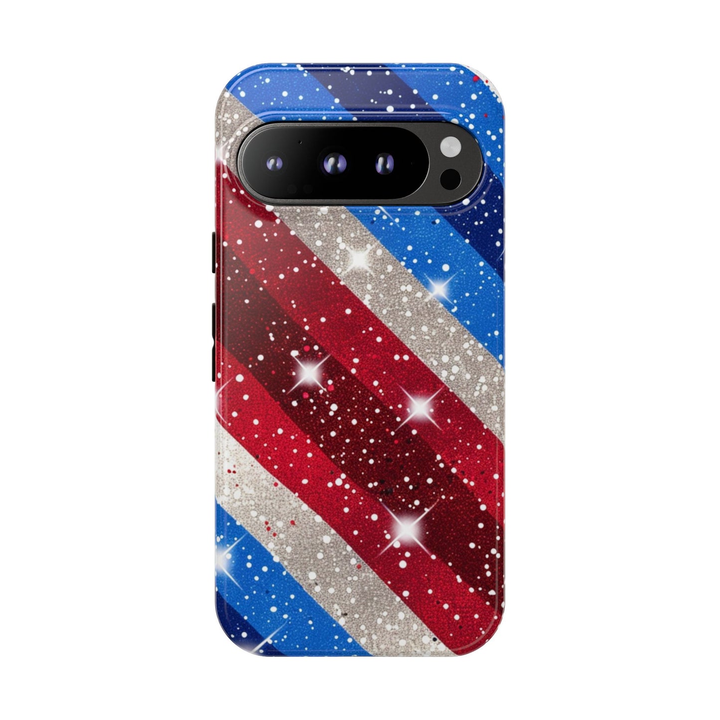 Glittery Patriotic Phone Case - Tough Cases