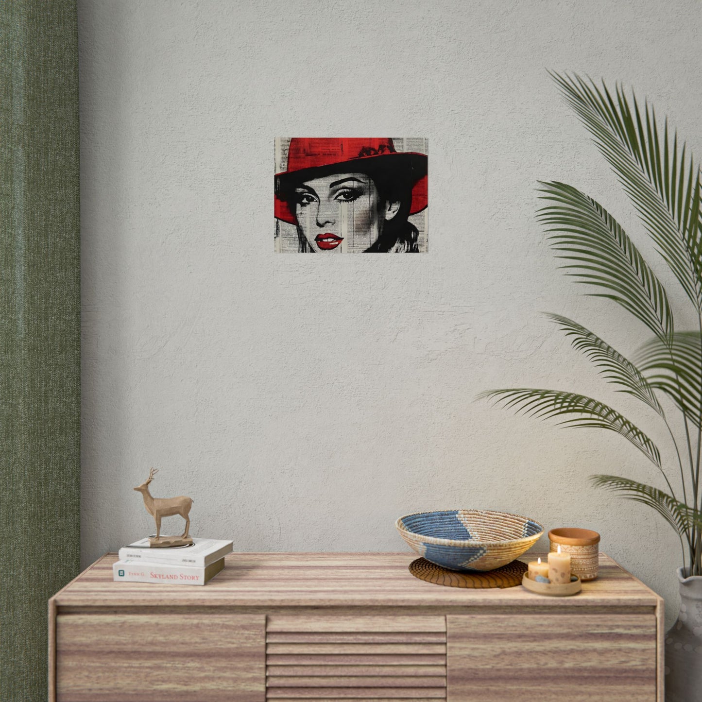 Retro Pop Culture woman 4 - Vintage poster, Wall Art