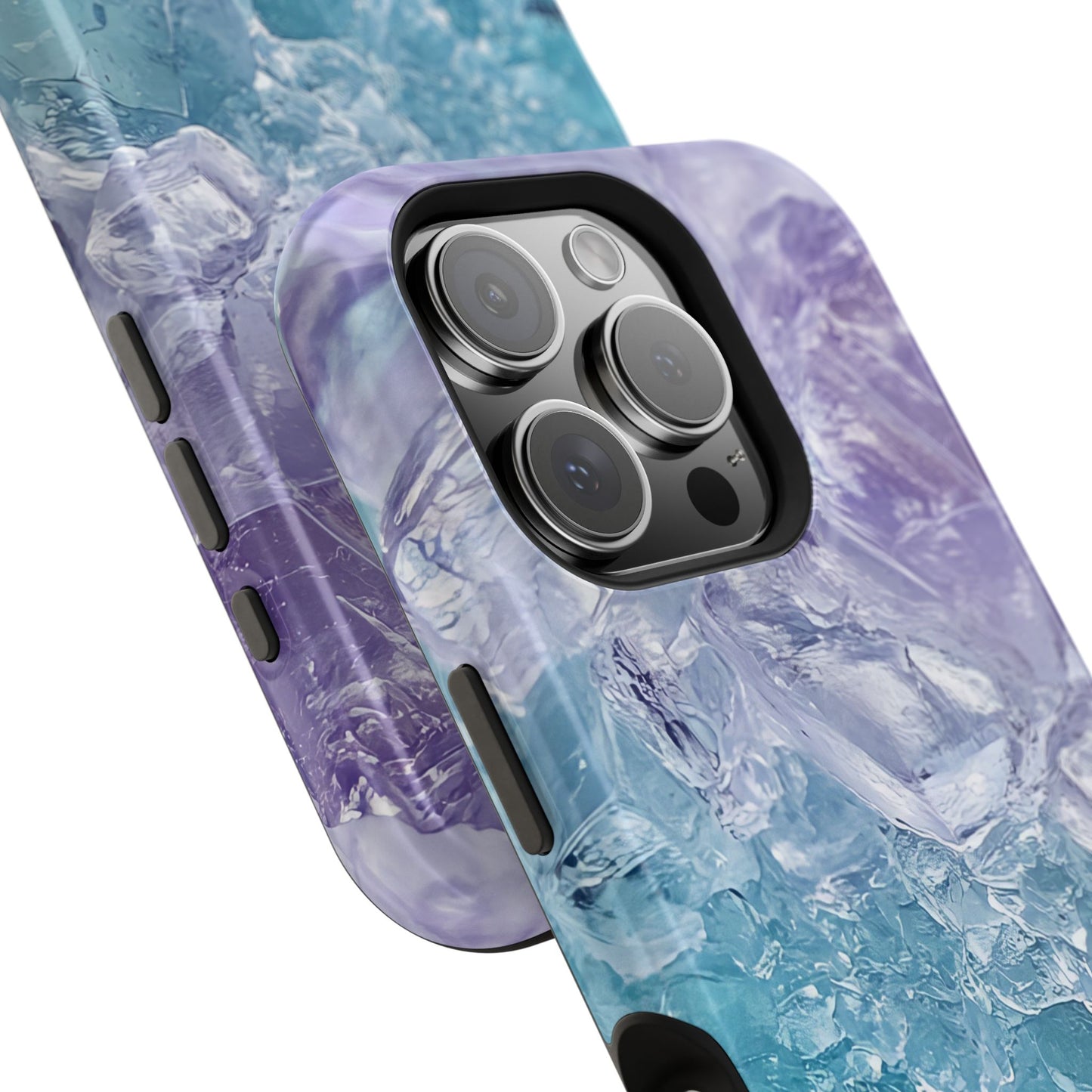 Crystal-Patterned Impact-Resistant Phone Case | Stylish Protection for Adventurers